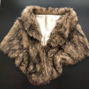 Faux fur cover wrap